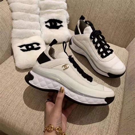 sneakers chanel donna|chanel shoes.